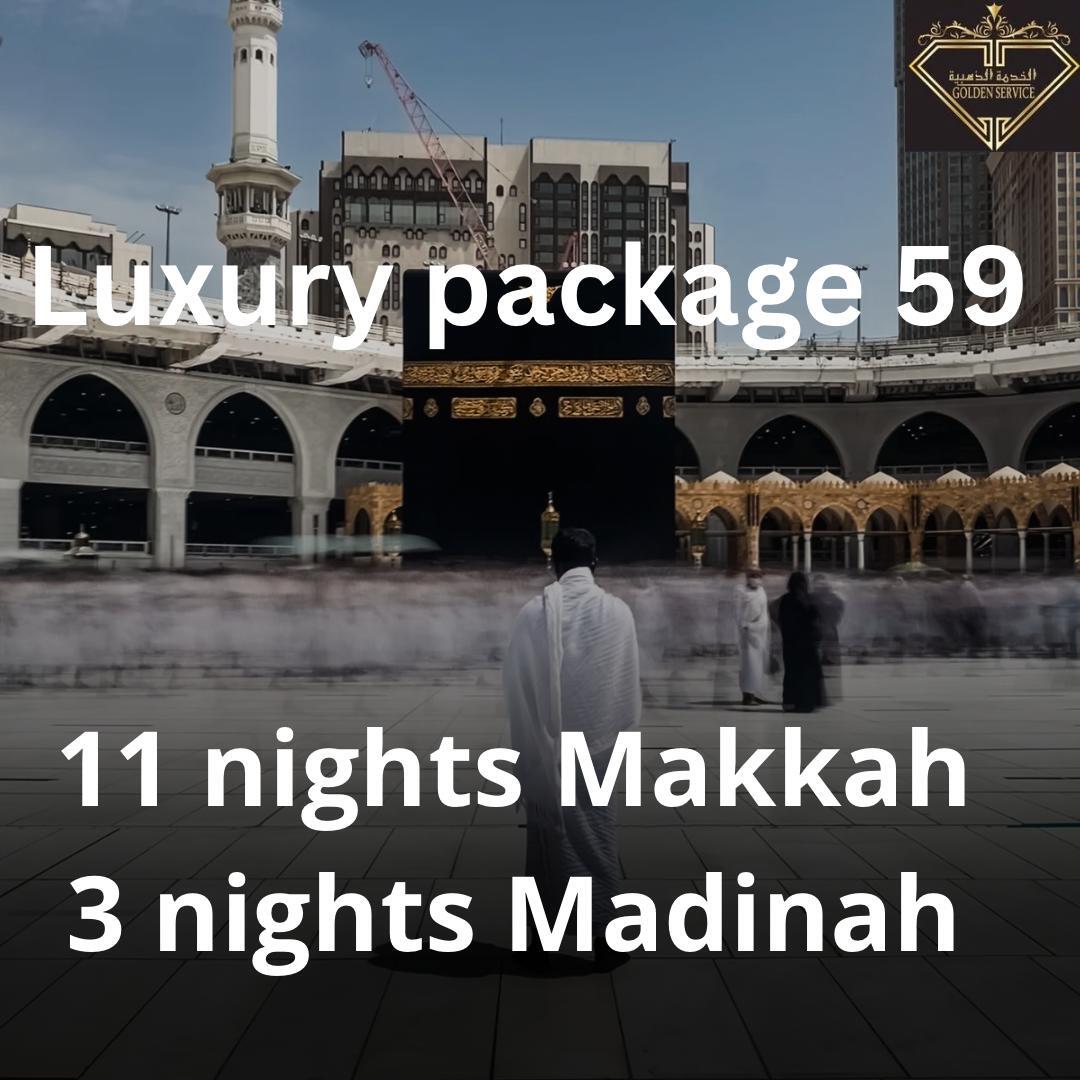 luxury package 59 golden service agency